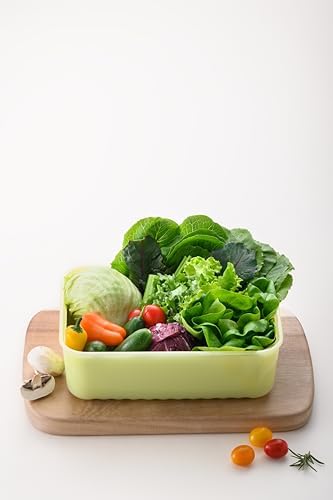 LocknLock Fresh-Block Plastic Food Storage Container | Produce Storage Containers for Fridge | Vegetable & Fruit Storage Containers for Fridge, Storage, Microwave & Dishwasher Safe 330ml - Image 2