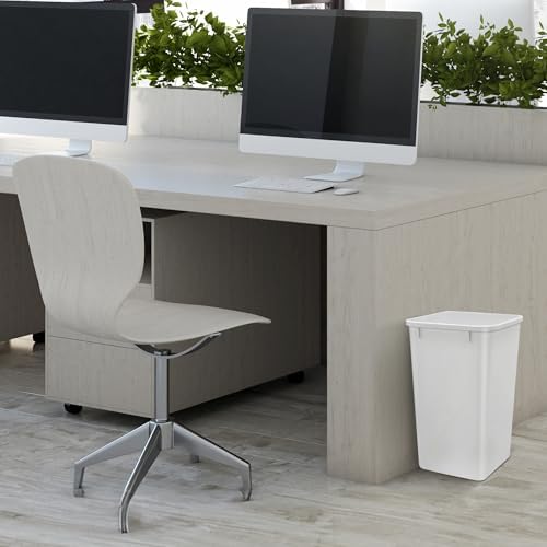 Rev-A-Shelf Double Pullout Garbage Trash Cans for Kitchen Cabinets, 35 Qt - Image 6