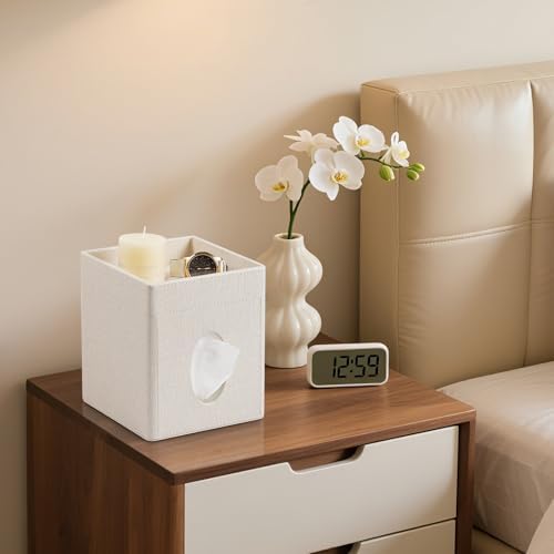 PU Leather Tissue Box Cover Square Tissue Box Holder Tissue Holder - Image 5