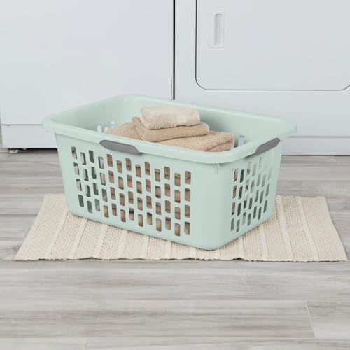Sterilite Rectangular Laundry Basket, Plastic Clothes Hamper, 18-Pack - Image 5
