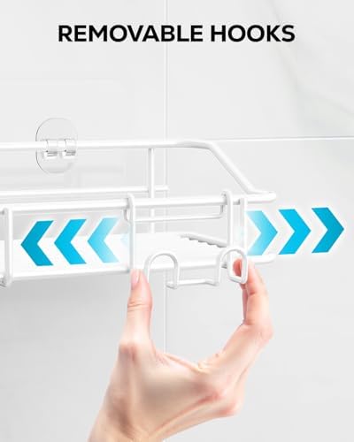 Nieifi Shower Caddy Adhesive, Shower Shelves, Shampoo Holder for Bathroom - Image 4