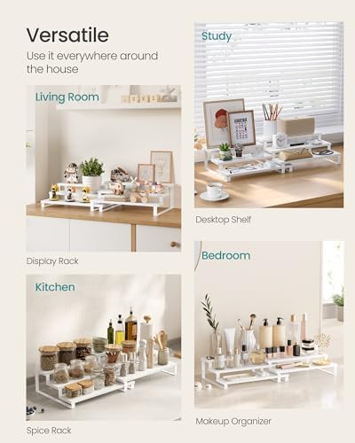 SONGMICS Display Risers, Perfume Organizer Stand, Cupcake Stand Holder - Image 5
