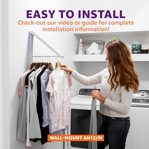 InstaHanger Collapsible Wall & Over Door Drying Rack (Bracket Included) - Image 6