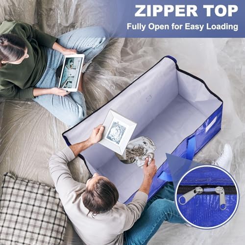 StorageRight Moving Bags, Moving Boxes, 93L 8-Pack Sotrage Bags, 4 Colors - Image 6