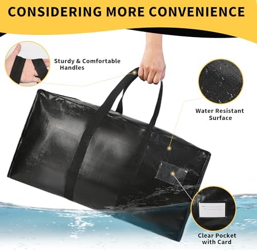 Heavy Duty Extra Large Moving Bags,149 Gallon 2Pack - Image 5