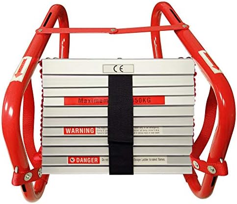 Hausse Retractable 3 Story Fire Escape Ladder, 25 Feet - Image 5