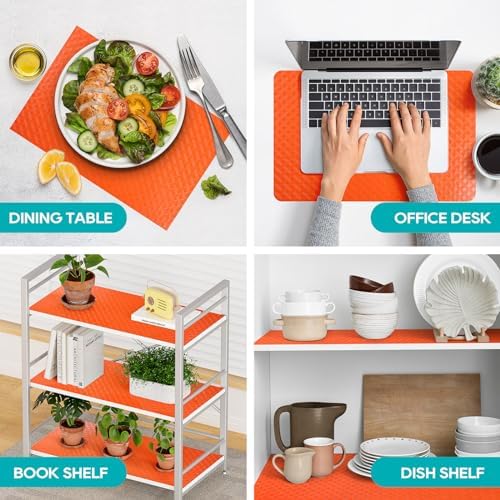 Shelf Liners for Kitchen Cabinets, Drawer Mats Non Adhensive 11.8"× 236.2" - Image 3