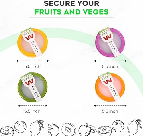Avocado Saver and Onion Storage - Avocado Keeper Tomato Saver 4-Piece Set Silicone Food Storage Containers & Lemon Garlic Potatoes Saver - Reusable Fruit and Vegetable Storage Containers for Fridge - Image 2