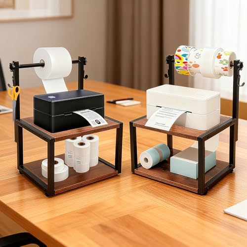 Printer Label Holder for Thermal, Adjustable Screws for Label Sticker - Image 6