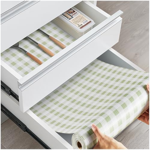 Drawer and Shelf Liner for Kitchen Cabinets, 18IN X 10FT by ALIUNI