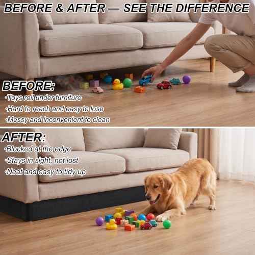 Under Couch Blocker Prevents Toys & Pets from Going Under Sofa,Bed - Image 3