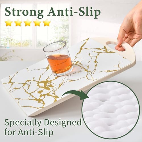 Drawer and Shelf Liner for Kitchen Cabinet Non Slip Waterproof - Image 2