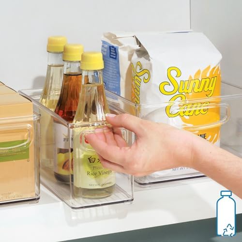 iDesign Clear Plastic Stackable Storage Bin Organizer - Image 5