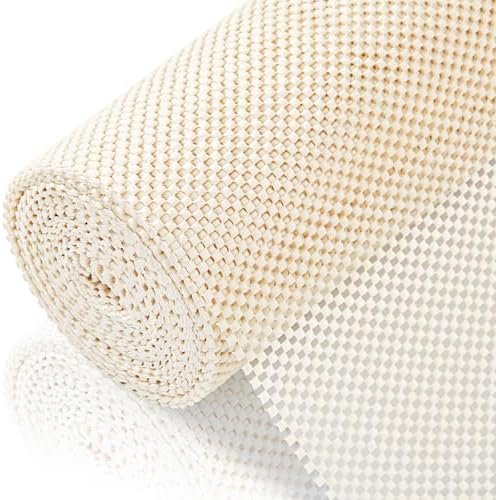 Shelf Liner for Kitchen Cabinets and Drawers, Cream, 24" x 120" by ALIUNI