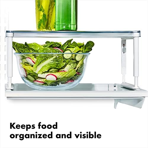 OXO Good Grips Adjustable Height Fridge Shelf Riser - Image 5
