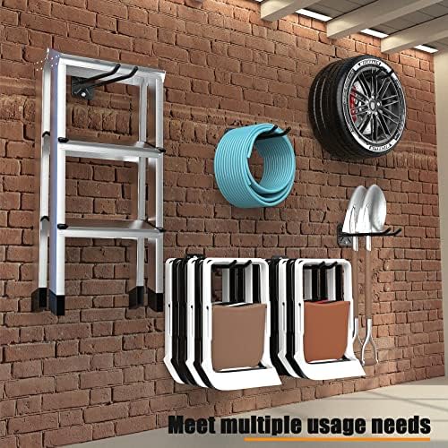 Garage Hooks 12.4 Inch Heavy Duty Garage Metal Hooks - Image 5