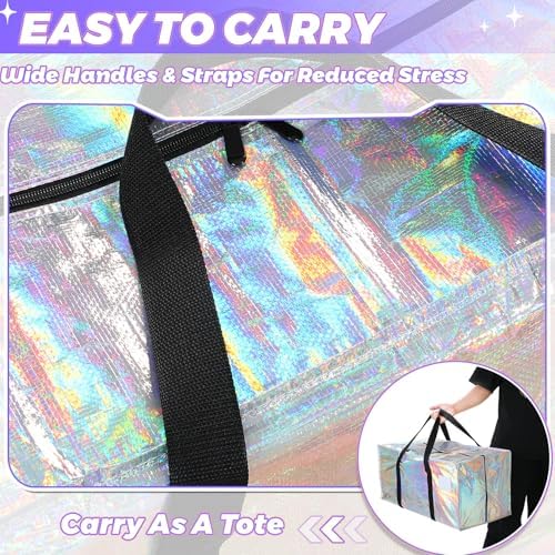 4 Pcs 24 Gallon Extra Large Moving Bags Heavy Duty Storage Bag - Image 5