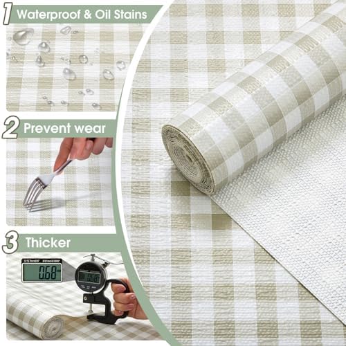Drawer and Shelf Liner for Kitchen Cabinets, 18IN X 10FT - Image 5