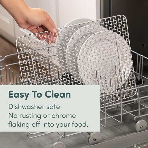 Ultra Cuisine Durable Cooling Rack for Cooking and Baking - 11.5" x 16.5" - Image 6