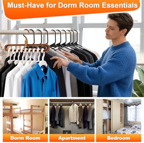 Magic Space Saving Hangers,7 Pack Multi-Functional Closet Organizers - Image 6