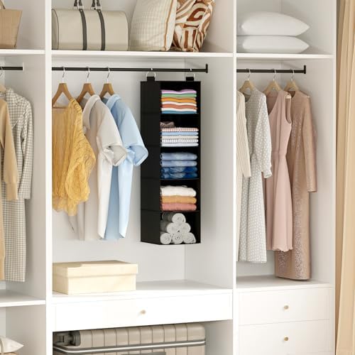 Lifewit Hanging Closet Organizer and Storage for Clothes 5 Tier - Image 2