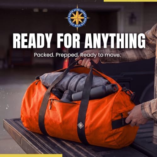 175L Travel Duffle Bag, Heavy Duty Ripstop Gym Weekender Bag - Image 5