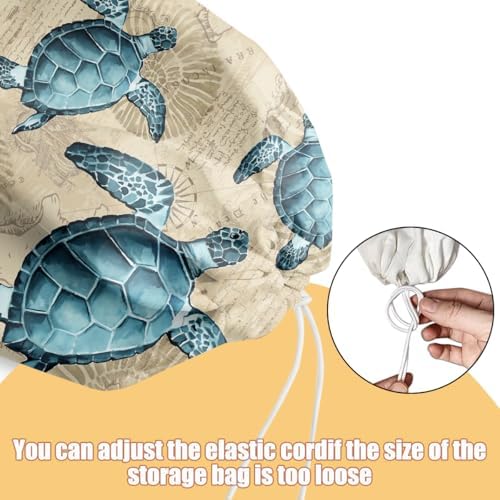 Sea Turtle Plastic Bag Holder, Wall Mount Grocery Bag Holder - Image 4