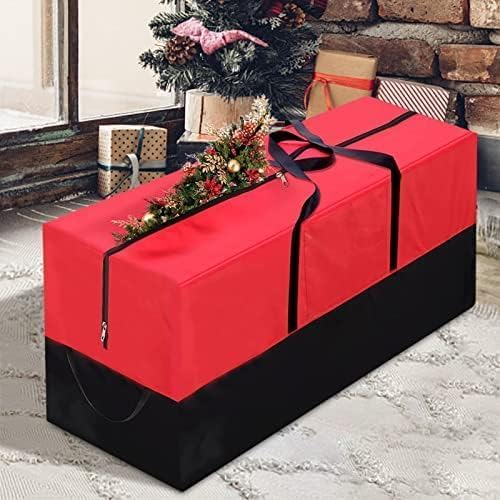 Christmas Tree Storage Bag, Fits 8 Ft Artificial Trees, Red by PLTCAT