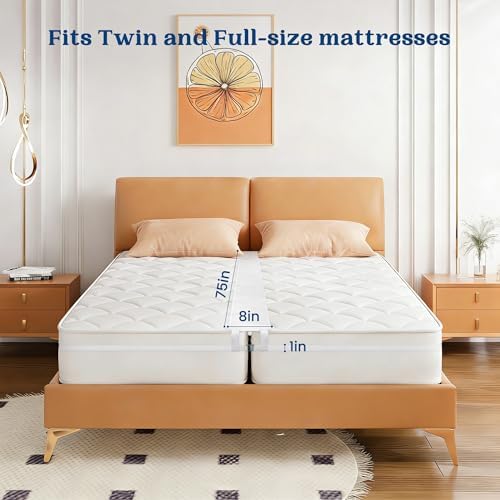 FeelAtHome 8Inch Bed Bridge Twin to King Converter with Adjustable Strap - Image 6