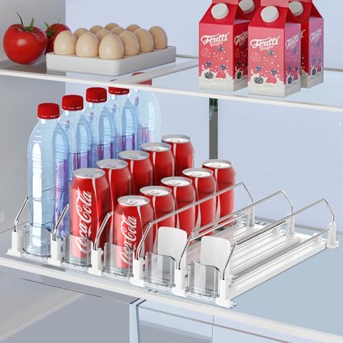 IBORING Drink Organizer for Fridge,Holds up to 25 Cans by IBORING