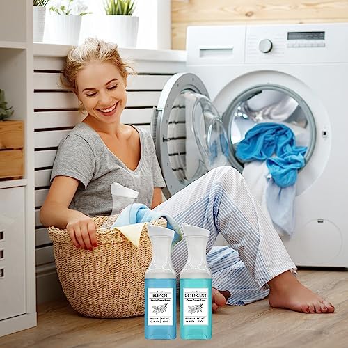 4 Pack Laundry Detergent Dispenser,53oz Liquid Fabric Softener Dispenser - Image 7
