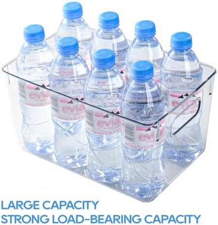 JollyPack Clear Plastic Storage Bins, 4 Pack - Image 3