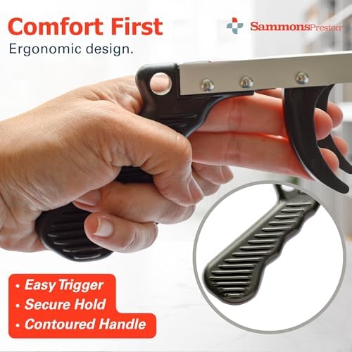 Sammons Preston Reacher with Super Strong Magnet, 32 Inch, Grabber Reacher Tool, Lightweight Trash Picker Grabber & Garden Nabber, Aluminum Picker Up Tool & Reaching Claw, Dressing Assist Tool, 3 Pack - Image 7