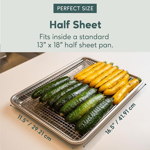 Ultra Cuisine Durable Cooling Rack for Cooking and Baking - 11.5" x 16.5" - Image 3