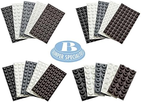 Bumper Specialties Self Adhesive Bumper Feet 0.500" x 0.250" (12.7mm x 6.4mm) Clear Cylindrical Polyurethane Pads for Industrial Surface Protection, 5,000 Pieces per Box, BS06 - Image 3