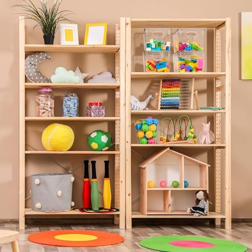 Sorbus Clear Toy Storage Bins with Lids, Stackable (Large, 8 Pack) - Image 5
