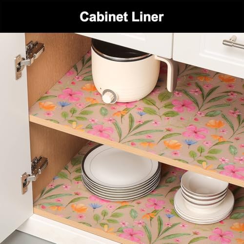 Cooyes Shelf Liner Non-Adhesive EVA Cabinet & Drawer Liner 11.8" x 360" - Image 4