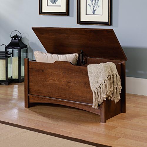 Sauder 412221 Shoal Creek Storage Chest, Oiled Oak® Finish - Image 3