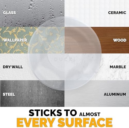 Door Stoppers Wall Protector 2", Reusable & Self Adhesive - 8 Pack Clear - Image 6
