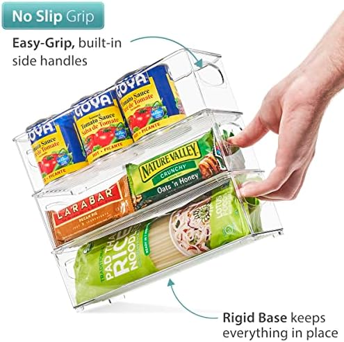 Sorbus Fridge Organizers and Storage, Clear Stackable Bins (Small, 4 Pack) - Image 5