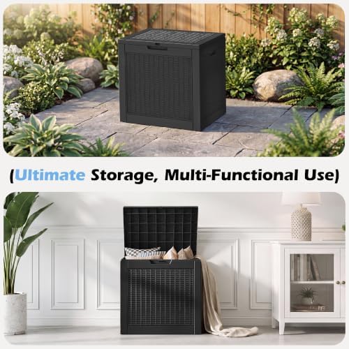 Outdoor Storage Box Waterproof, 31 Gallon Deck Box for Patio Storage - Image 6