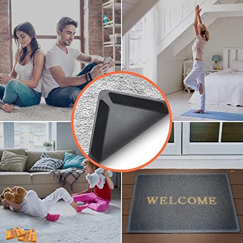 ZONGOOL 48PCS Rug Tape Non Slip Rug Pad Grippers Double Sided Carpet Tape - Image 4