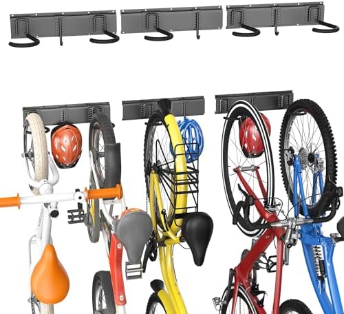 TORACK Wall Mounted Bike Storage Rack, Vertical Bikes Storage for Garage by TORACK