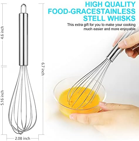 Uppetly Rice Airtight Dry Food Storage Containers, BPA Free Plastic Storage Bin Dispenser with Pourable Spout, Measuring cup for Cereal, Flour and Baking Supplies, Include a Stainless Steel Whisk - Image 4