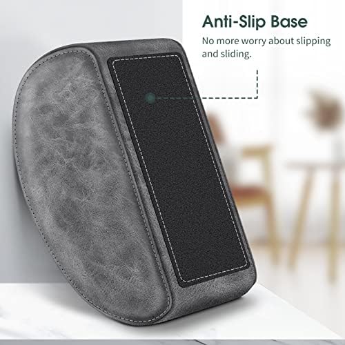 KENOBEE Large Remote Control Holder with 5 Compartments, Black - Image 3