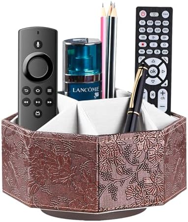 360° Spinning Remote Control Holder,Pen Caddy,Studio Art Supplies Organizer by YAPISHI