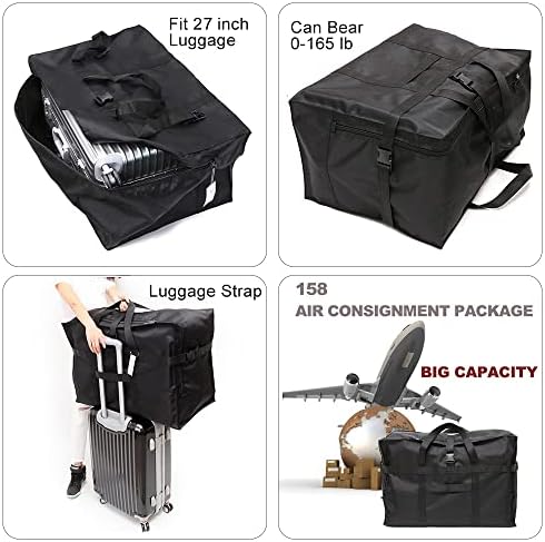 Travel Duffle Bag,Large Storage Bags,Foldable Weekender Bag,Overnight bag,Heavy Duty Travel Bag,Reinforced Carry Straps Gmy Dance Bag for Men And Women Camping,Moving,Hospital - Image 3
