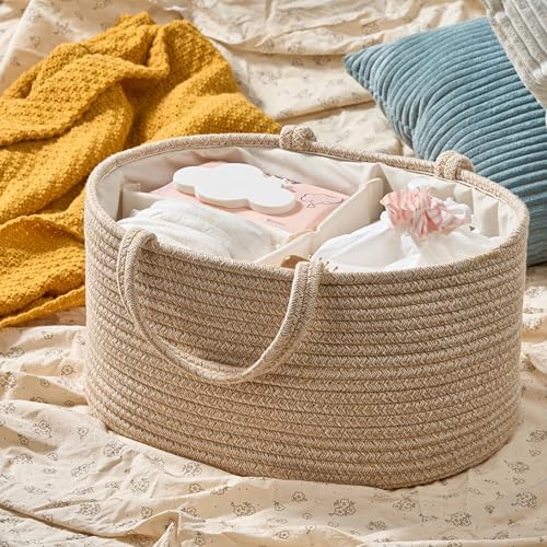 Diaper Caddy Organizer, Gift Basket for Baby Shower, Newborn Essentials - Image 3