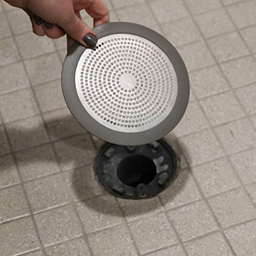 Danco 11040P Bathroom Sink Hair Catcher, Bathtub Drain Protector, Sink and Tub Strainer, 2-Pack - Image 4