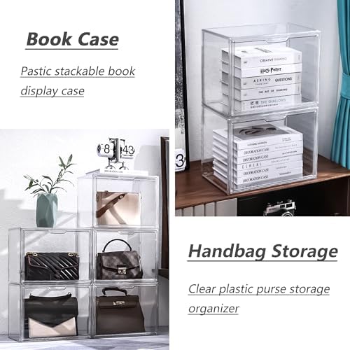 LXLXXL Clear Acrylic Display Case, Stackable Plastic Storage Bins, X-Large - Image 4